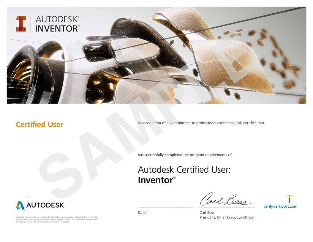 Autodesk-Inventor Certificate